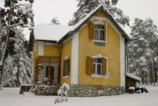 Serbian Mountain House Royalty Free Stock Photos Serbian Mountain House Royalty Free Stock Photos