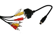 RCA Connectors Royalty Free Stock Image RCA Connectors Royalty Free Stock Image