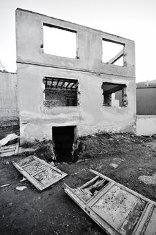 Abandoned Old House Stock Photography
