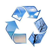 Recycling Symbol Stock Image