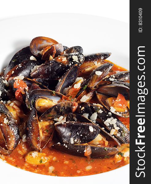 Mussels Bowl with Spice Sauce