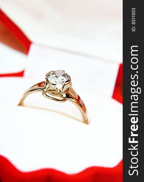 Diamond Ring As A Present