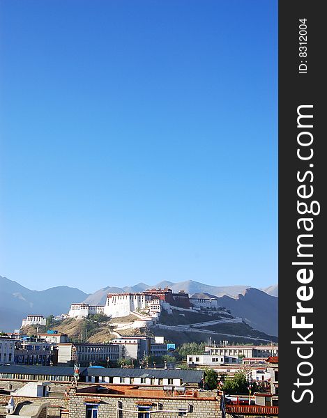 Potala Palace in Tibet of China