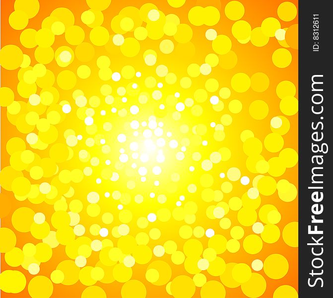 Sun and flare. Vector illustration. Sun and flare. Vector illustration.