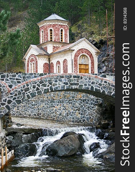 Small serbian orthodox church, mokra gora, serbia