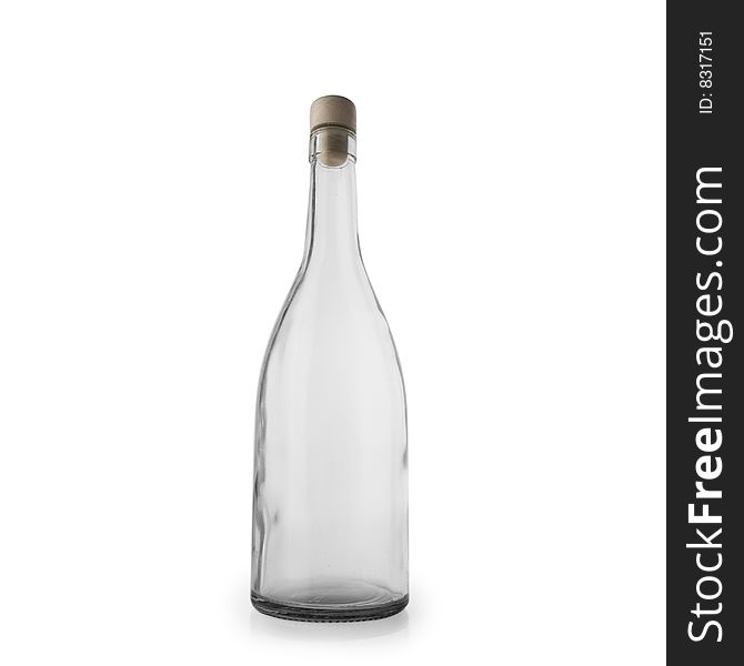 Empty Wine Bottle