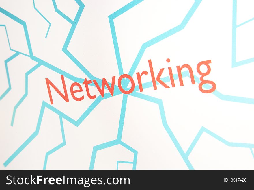 Screenshot of a presentation: Networking