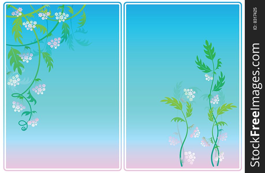 Spring design elements.
There is in addition a vector format (EPS 8).