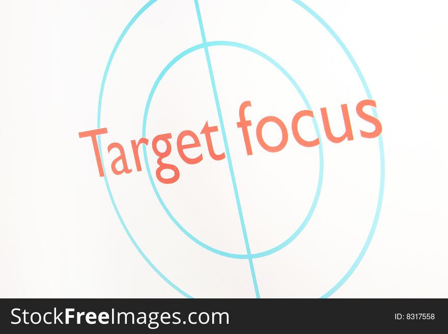 Screenshot Of A Presentation: Target Focus
