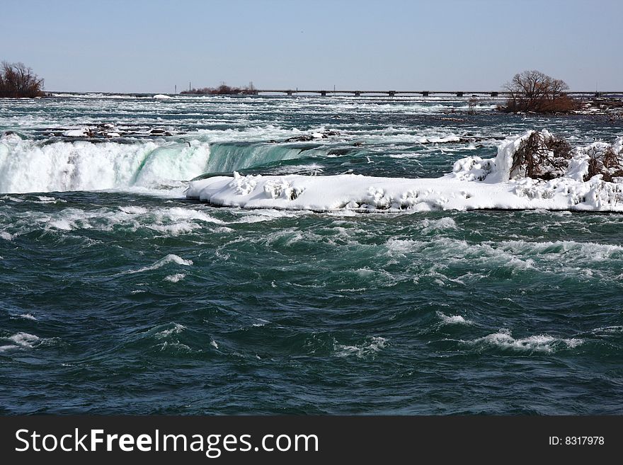 Photo of Niagara Falls River in Canada