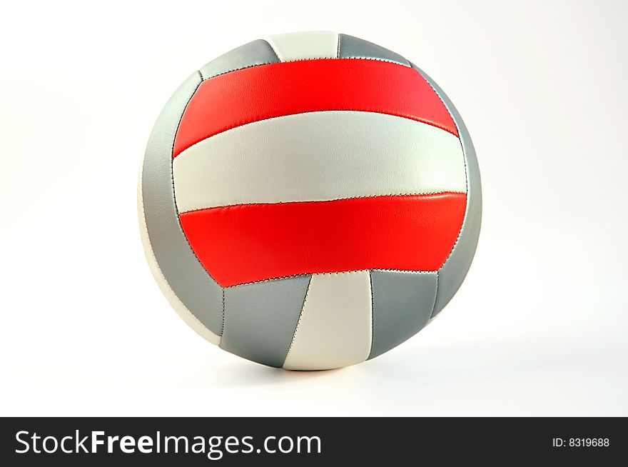 Volleyball isolated on white with clipping path. Volleyball isolated on white with clipping path.
