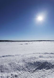 Sunny Winter Day Royalty Free Stock Images Sunny Winter Day Royalty Free Stock Images