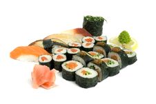 Assortment Of Sushi Royalty Free Stock Photography