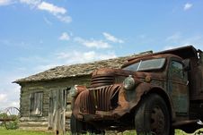 Old Rusty Truck Royalty Free Stock Image Old Rusty Truck Royalty Free Stock Image