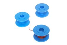 Blue Thread Spools Stock Photo Blue Thread Spools Stock Photo
