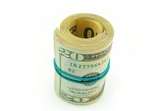 Roll Of Dollars Stock Images