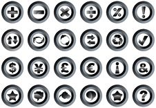 Buttons Stock Photography
