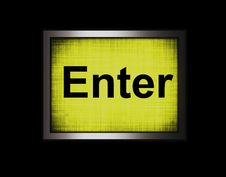 Enter Key Stock Image Enter Key Stock Image