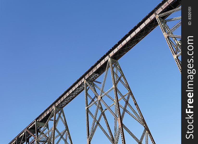 Old train bridge