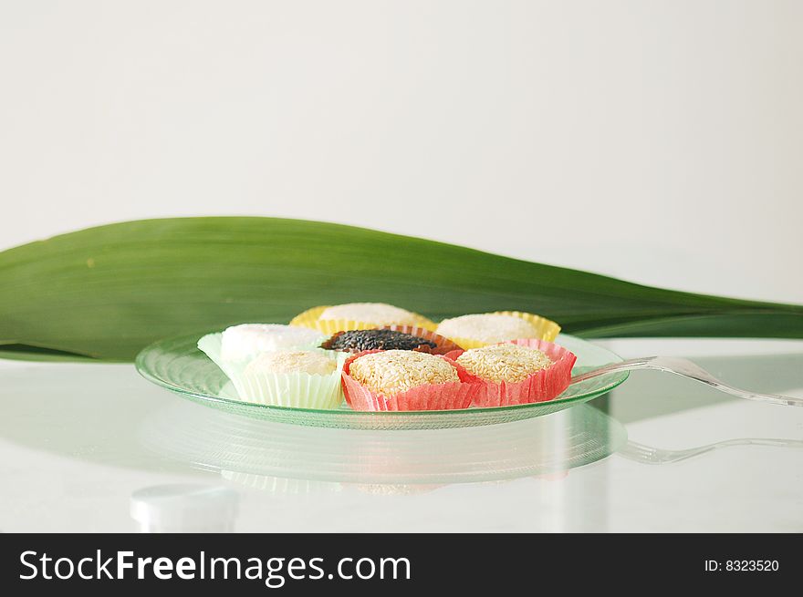 The Chinese cakes and pastries are very delicious