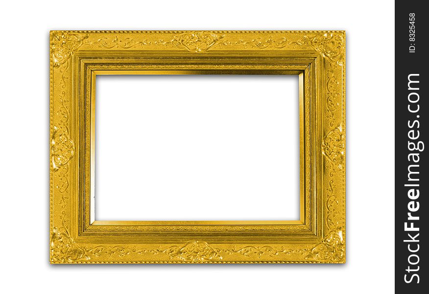 Old-fashion Picture Frame .Isolated