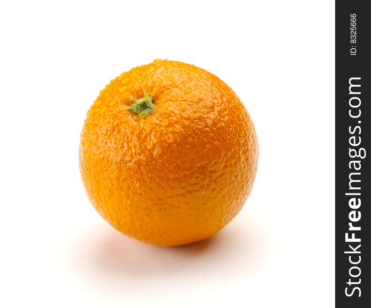 Orange isolated on white background