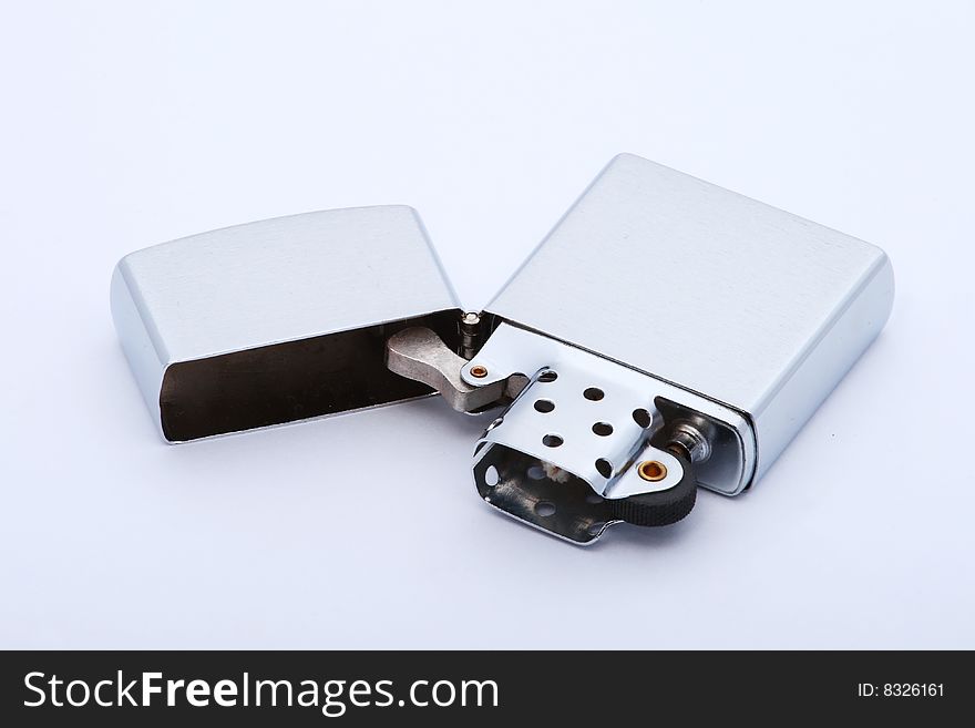 Little argent lighter on white background. Little argent lighter on white background