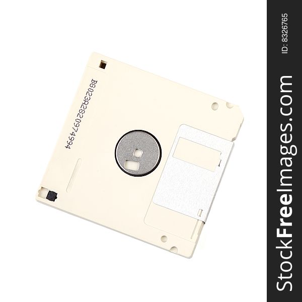 Floppy Disc Isolated