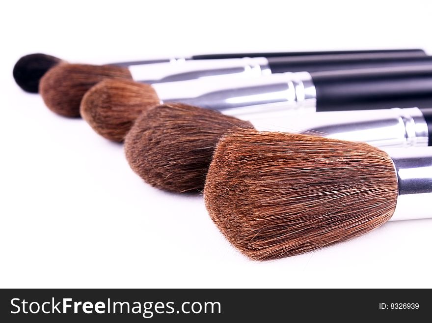 Five Brushes For Makeup