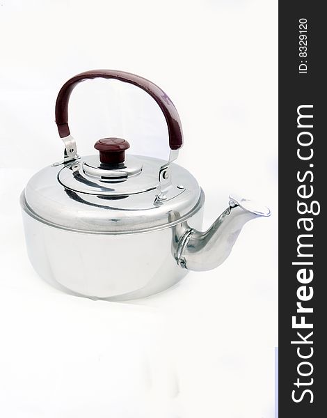 Kettle on a white background