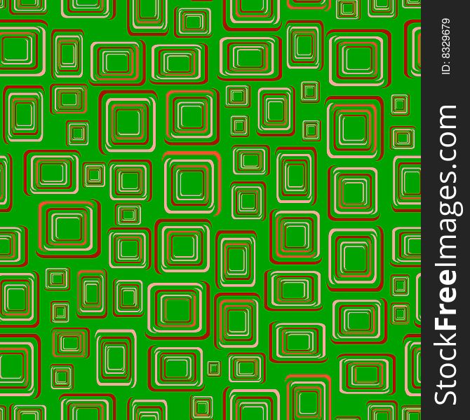 Seamless background with squares. Vector illustration
