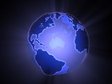 Blue Planet Earth Royalty Free Stock Photos Blue Planet Earth Royalty Free Stock Photos