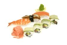 Assortment Of Sushi Royalty Free Stock Image