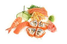 Assortment Of Sushi Stock Image