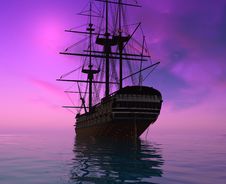 The Ancient Ship Stock Images
