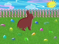 Easter Bunny Royalty Free Stock Photography