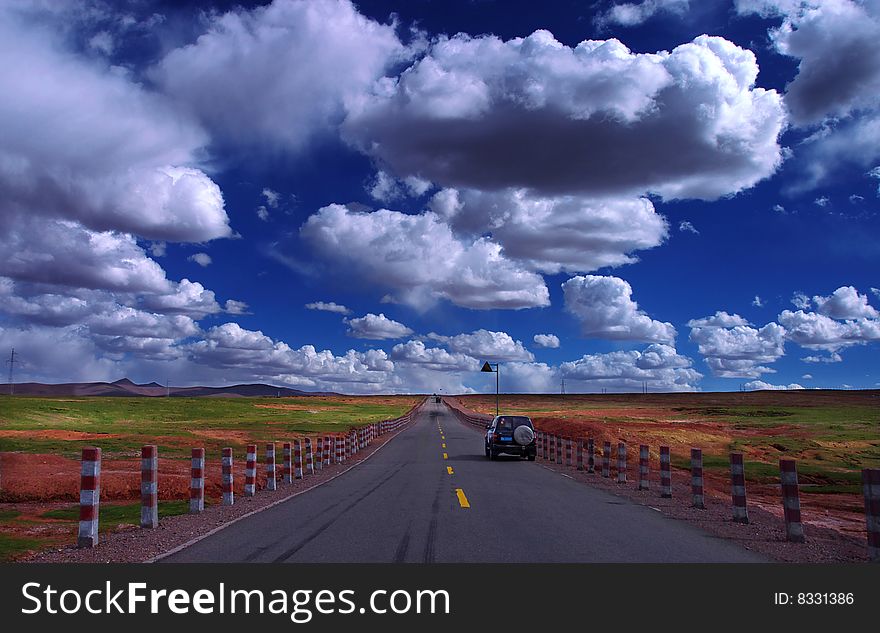 Taken at Qingzang Road, Tibet, China. Taken at Qingzang Road, Tibet, China