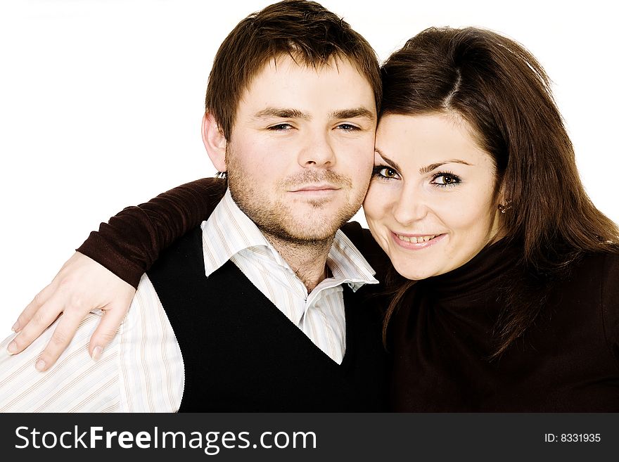Stock photo: love theme: an image of a man and a woman. Stock photo: love theme: an image of a man and a woman