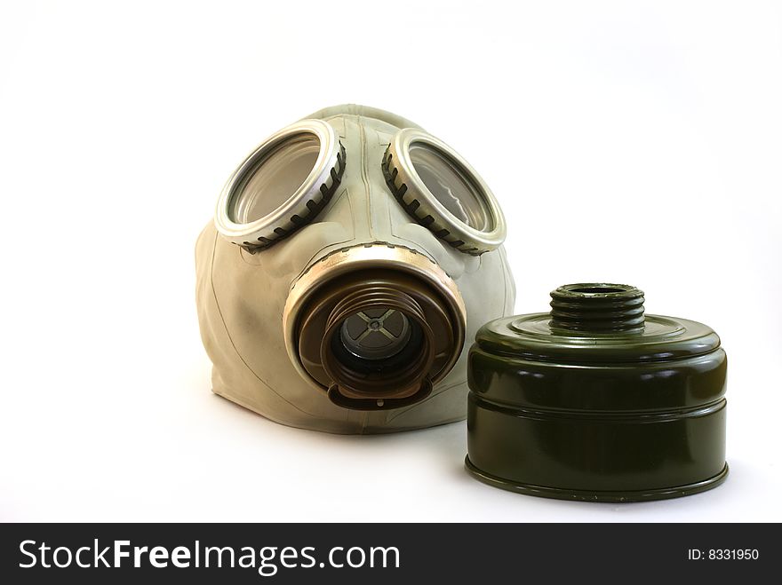 Gas mask - use for protect breath organs from chemical weapon