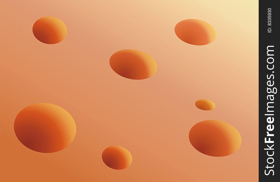 Computer generated image of cheese. Computer generated image of cheese.