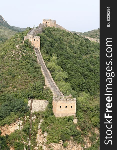 Great Wall Of simatai in china