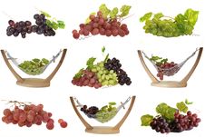 Different Sorts Of Grapes Royalty Free Stock Photo Different Sorts Of Grapes Royalty Free Stock Photo