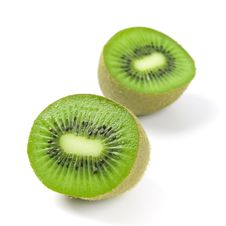 Kiwi Halves Royalty Free Stock Photo Kiwi Halves Royalty Free Stock Photo