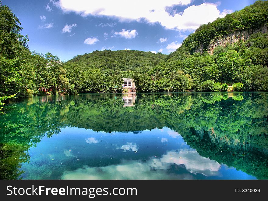 Landscape ,Blue lake,waterscape,day,travel