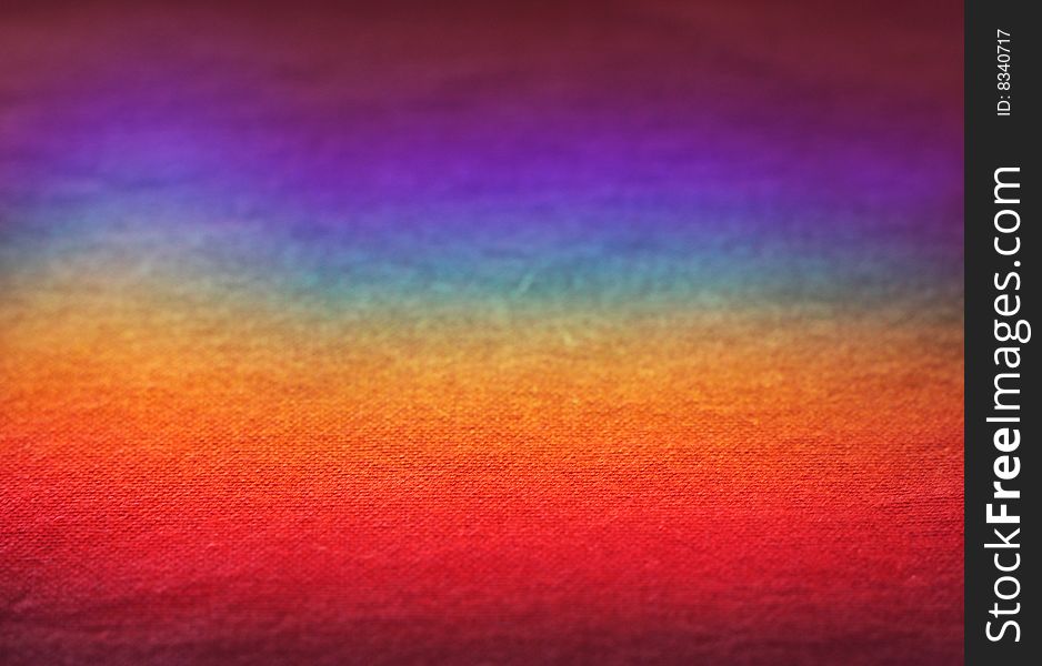 Background of Rainbow Colors, fabric