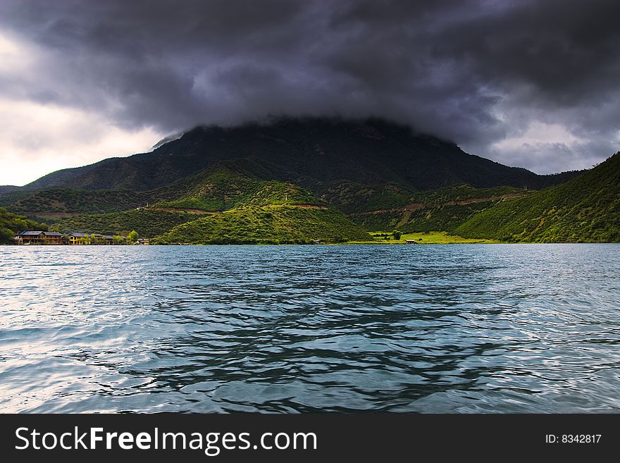 Cloud and mist and lake water look pretty much a beauty. Cloud and mist and lake water look pretty much a beauty