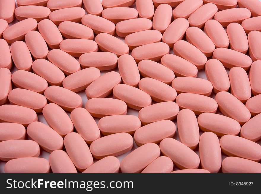 Very many pink pills - abstract background. Very many pink pills - abstract background