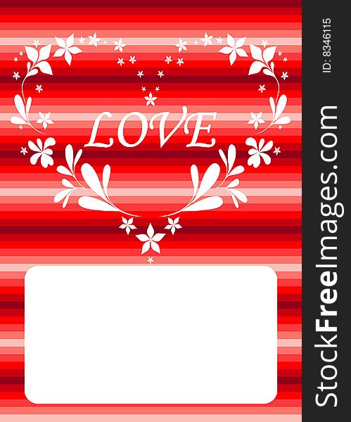 Modern & stylish valentine day design for your text. Modern & stylish valentine day design for your text