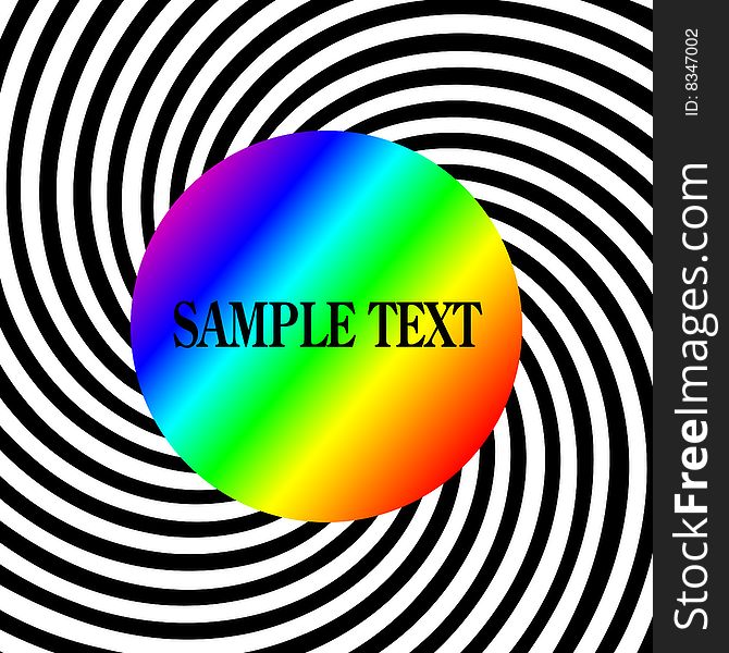 Vector abstraction background with text field. Vector abstraction background with text field