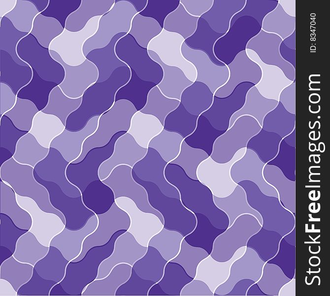 Seamless violet-blue textile pattern. Seamless violet-blue textile pattern
